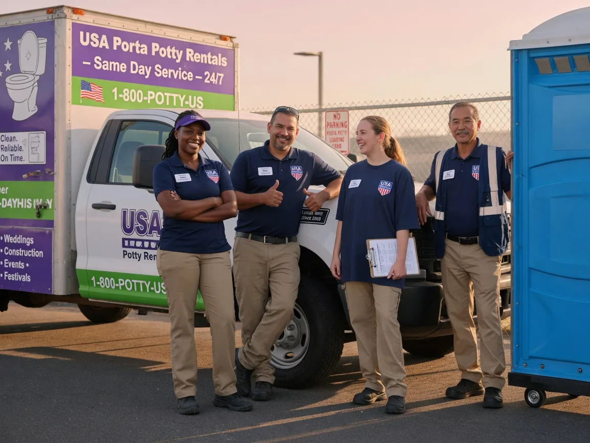 Porta Potty Rental company in Pleasant Valley, IA