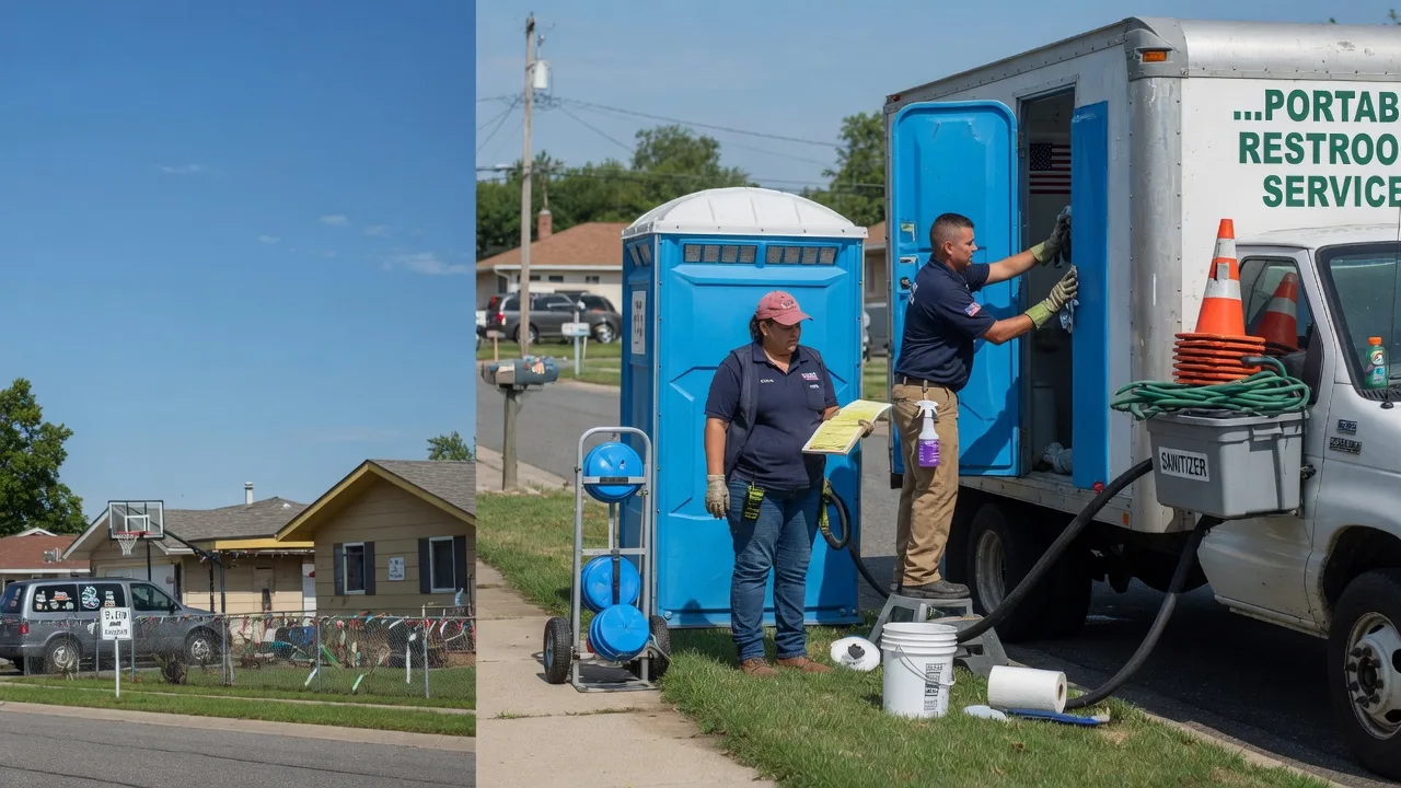 Portable Toilet Rental in Pleasant Valley, IA near me